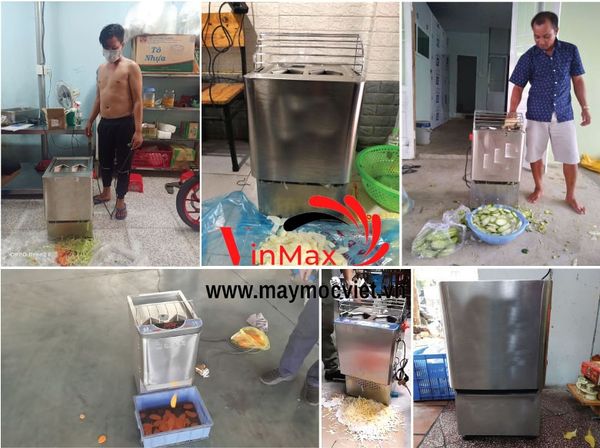 Máy thái rau củ 2 trong 1 Vinmax VM2-750