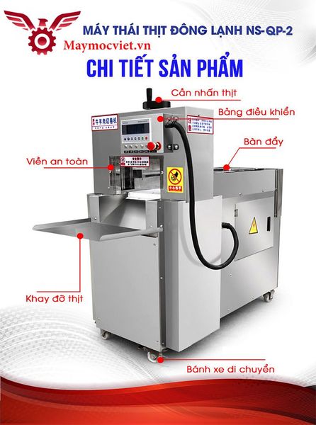 Máy thái thịt tự động 2 dao QP2