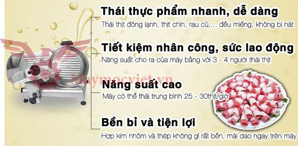 Máy thái thịt đông lạnh, thịt chín ES 300