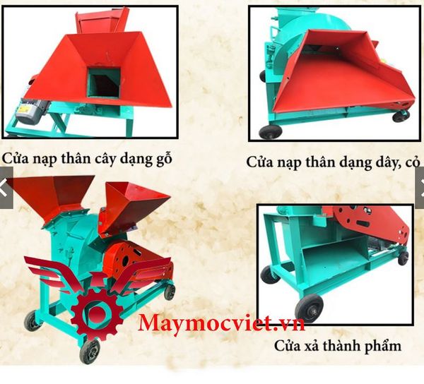 Máy băm cây thuốc công nghiệp Vinmax VMTT03