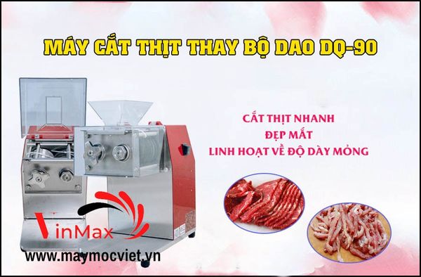 Máy thái thịt, đùn thịt VMDQ90 năng suất 100kg/ giờ