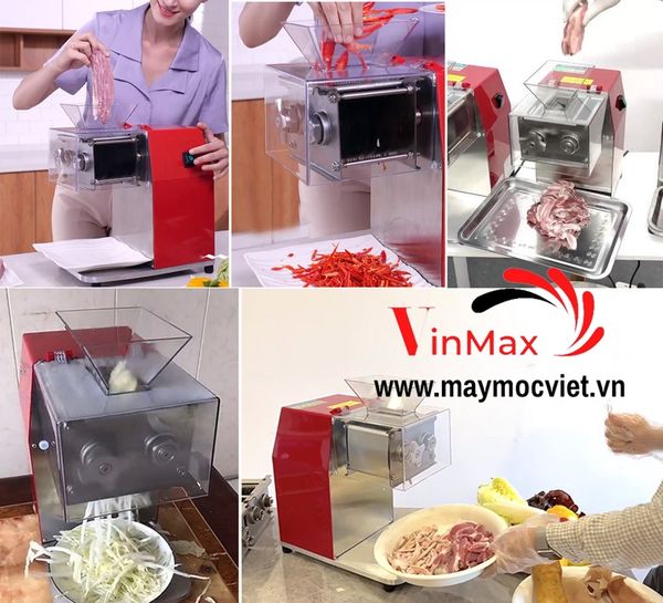 Máy thái thịt, đùn thịt VMDQ90 năng suất 100kg/ giờ