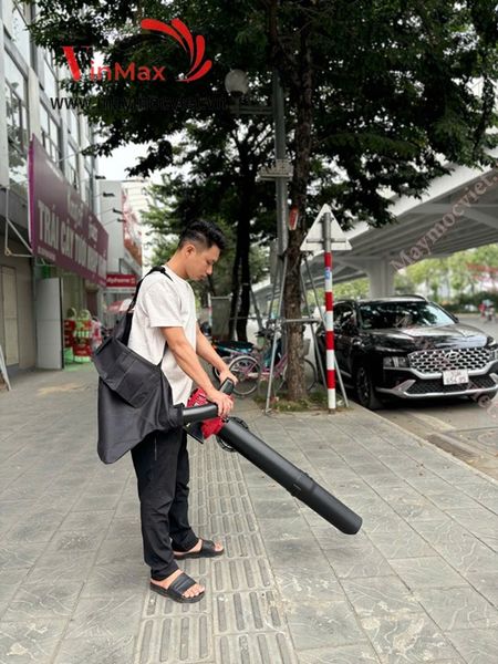 Máy hút, thổi và băm nhỏ lá cây Turbo THL926 0.9kW