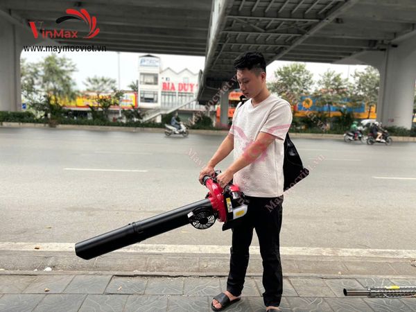 Máy hút, thổi và băm nhỏ lá cây Turbo THL926 0.9kW