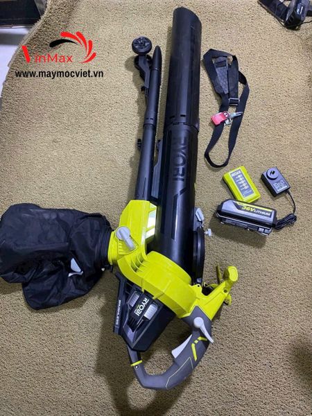 Máy hút thổi lá cây dùng pin RYOBI RBV3600