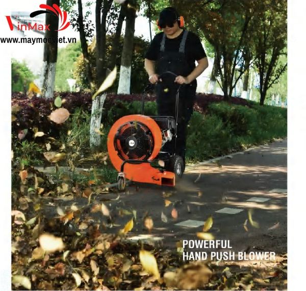 Máy thổi lá cây chạy xăng đẩy tay Turbo TBP04