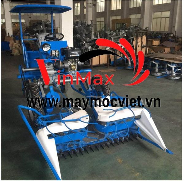 Máy thu hoạch mía, cây bắp, sậy xếp dãy Kawasaki VMTH88