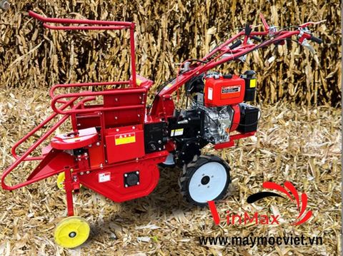 Máy thu hoạch ngô, máy thu hoạch bắp đa năng chạy dầu Turbo TBTH11