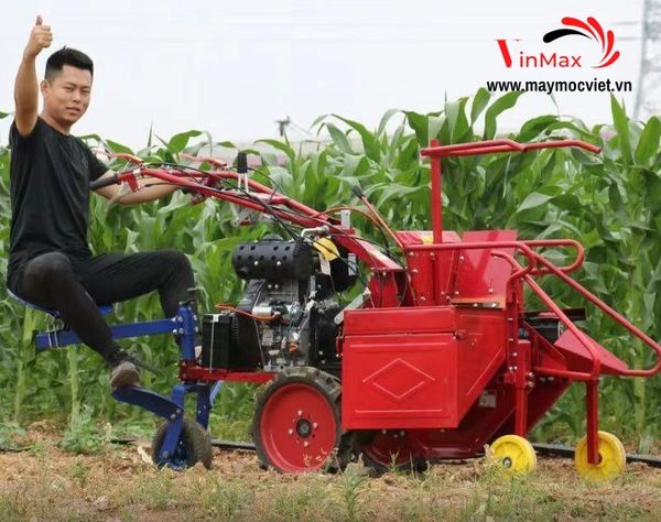 Máy thu hoạch bắp ngồi lái Turbo TBD8
