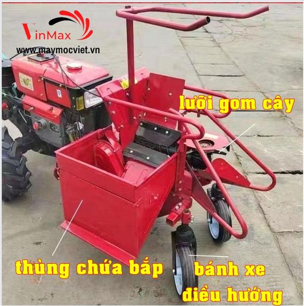 Máy thu hoạch bắp ngồi lái Turbo TBD8