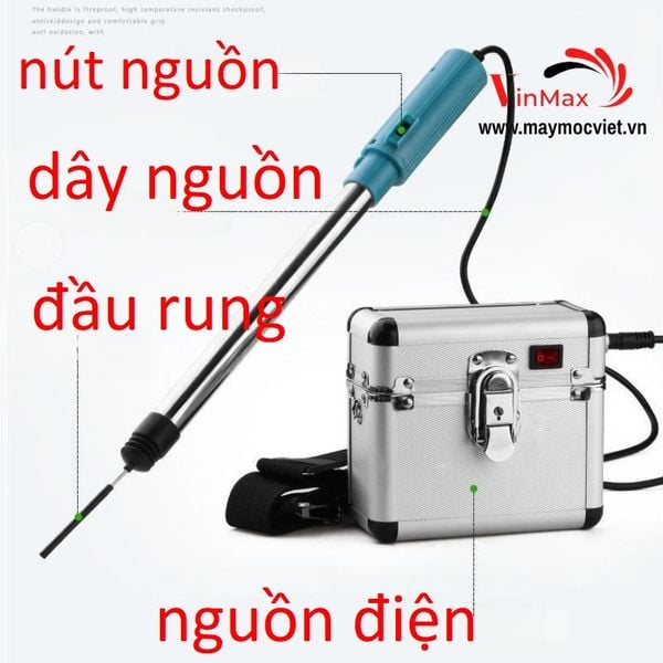 Máy thụ phấn cà chua, dụng cụ hỗ trợ tạo phấn cà chua trong nhà kính Turbo TBC54