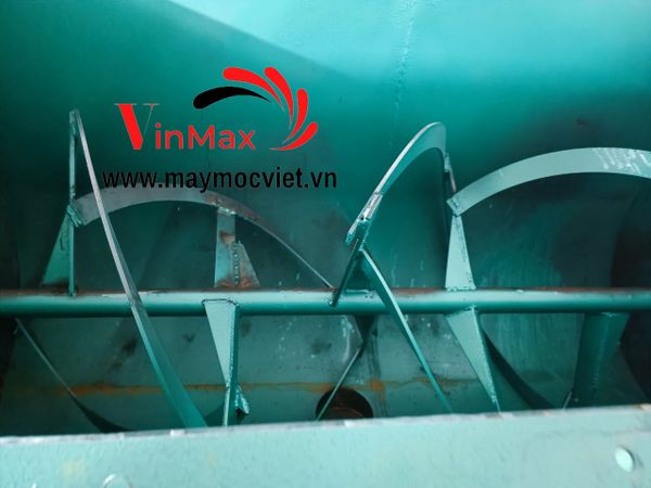 Máy trộn giá thể, nguyên liệu nằm ngang Vinmax TGT350