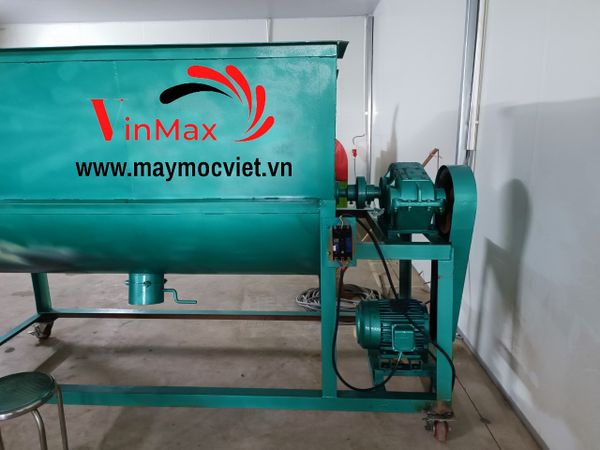 Máy trộn giá thể, nguyên liệu nằm ngang Vinmax TGT350