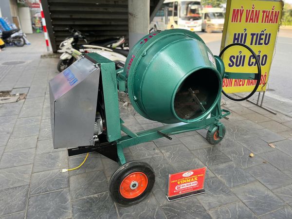 Máy trộn bê tông nửa bao Vinmax 280L VMT280