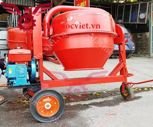 Máy trộn quả lê 450 lít đầu nổ Vinmax VMBT480