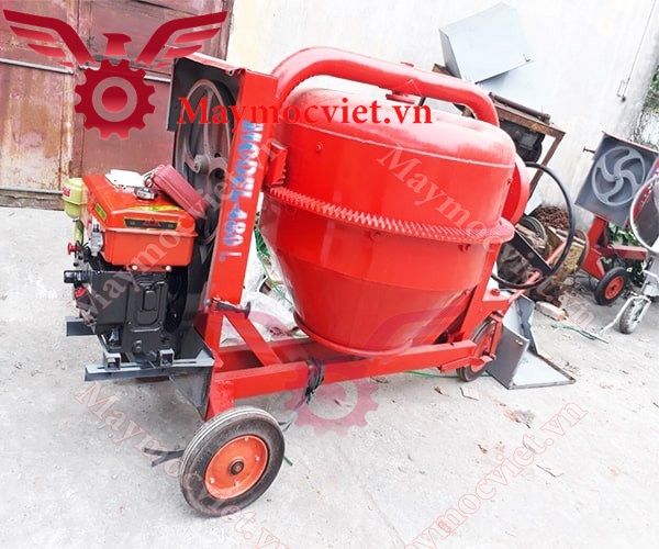 Máy trộn quả lê 450 lít đầu nổ Vinmax VMBT480