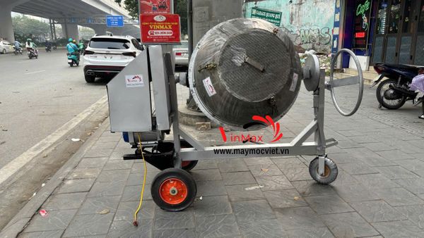 Máy trộn quả lê inox 380l có motor 4hp VMBT380