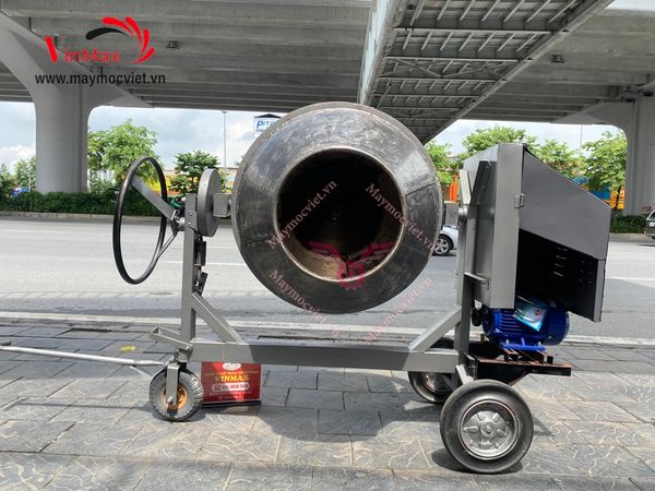 Máy trộn bê tông, máy trộn nguyên liệu inox 304 Vinmax VIN350