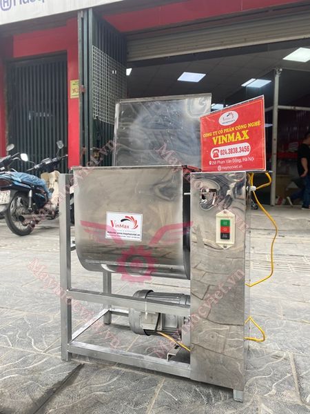 Máy trộn bột, gia vị, thịt xay nằm ngang Vinmax VMTN15
