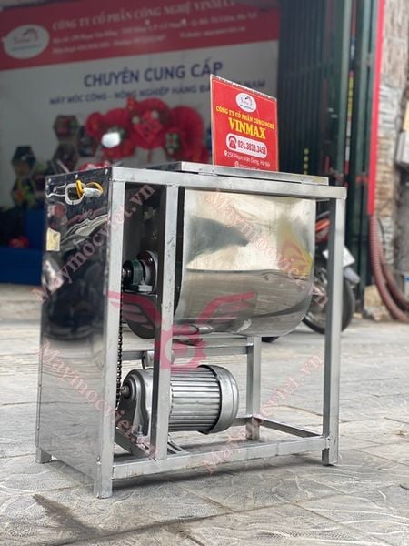 Máy trộn bột, gia vị, thịt xay nằm ngang Vinmax VMTN15