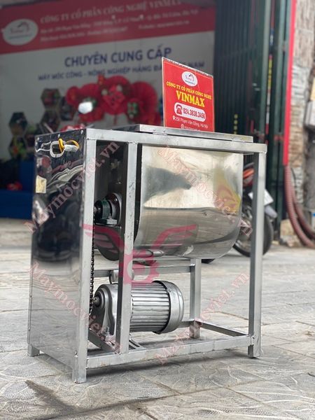 Máy trộn bột, gia vị, thịt xay nằm ngang Vinmax VMTN15