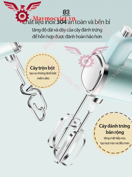 Máy Đánh Trứng và Trộn Bột Bear DDQ-B03V1