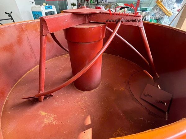 Máy trộn cưỡng bức TURBO 500L đường kính 1.3m 7.5KW 380V