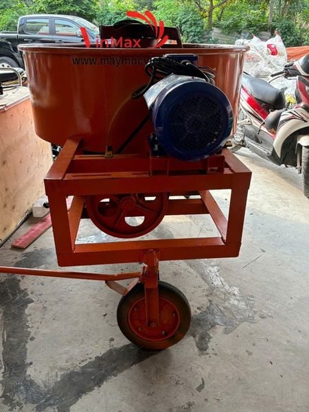 Máy trộn cưỡng bức TURBO 500L đường kính 1.3m 7.5KW 380V