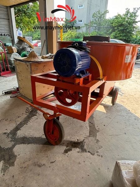 Máy trộn cưỡng bức TURBO 500L đường kính 1.3m 7.5KW 380V