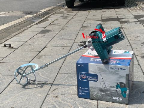 Máy trộn sơn, máy khuấy sơn, xi măng chạy điện cầm tay TURBO RS571