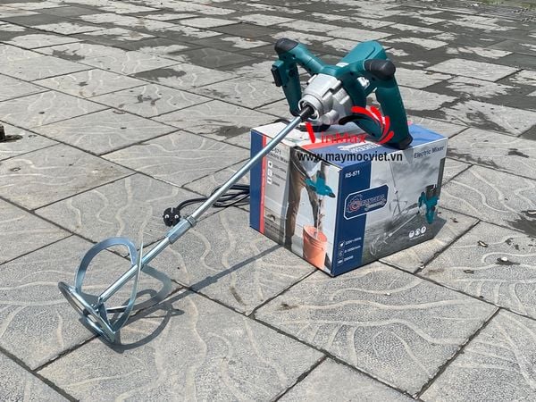 Máy trộn sơn, máy khuấy sơn, xi măng chạy điện cầm tay TURBO RS571