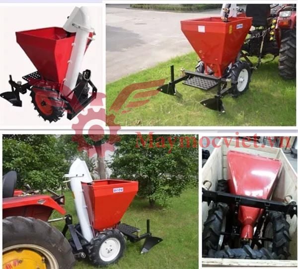 Máy trồng khoai tây gắn máy cày VMK30