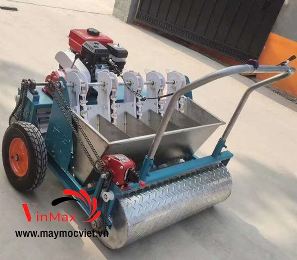 Máy trồng tỏi 4 hàng Turbo TBT04