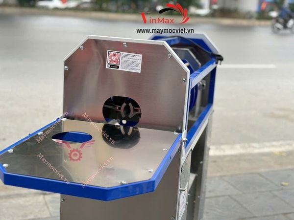 Máy tước vỏ mía, dóc vỏ mía chất liệu inox Turbo TBS304