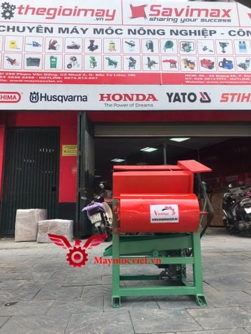 Máy tuốt đậu phộng mini đầu nổ VINMAX TL65