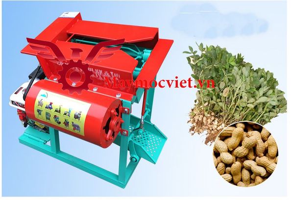 Máy tuốt đậu phộng mini đầu nổ VINMAX TL65
