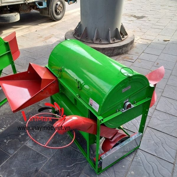 Máy tuốt lúa mini dùng điện 3kw VMTL3000