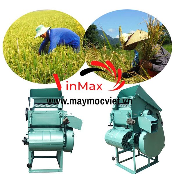 Máy tuốt lúa mini Vinmax VM TL258