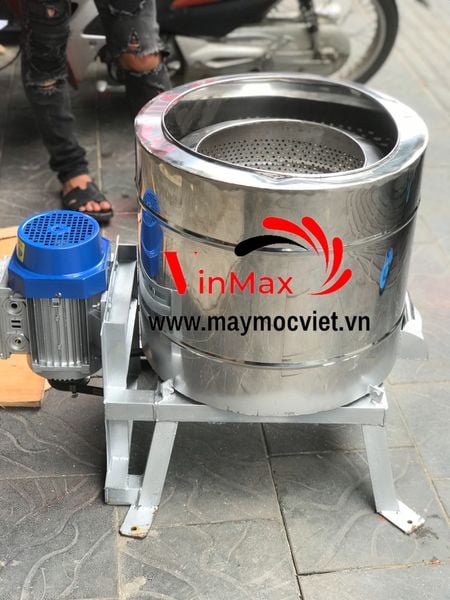 Máy vắt ly tâm vắt đậu nành, sắn, nghệ chất liệu inox VMXV1100