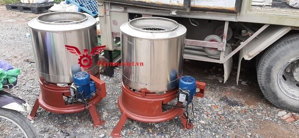 Máy vắt sữa đậu nành li tâm 40 lít vỏ inox VMLT40