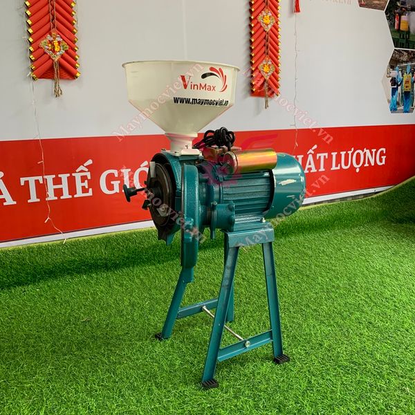Máy vỡ ngô, máy đập ngô, máy nghiền vỡ hạt Vinmax VMN20
