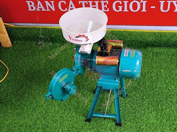 Máy vỡ ngô, máy đập ngô, máy nghiền vỡ hạt Vinmax VMN20