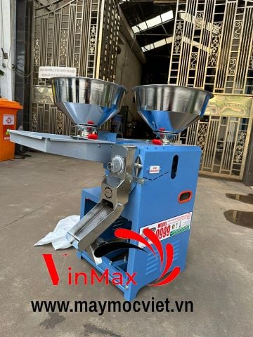 Máy xát gạo mini đa năng Kawasaki KW9999A ( phễu inox)