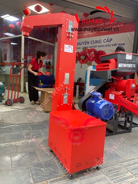 Vít tải thóc gạo ống thẳng Turbo TBV750