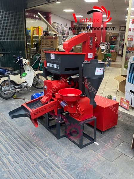 Máy xay xát gạo 3 pha có gầu tải Turbo TBX11000