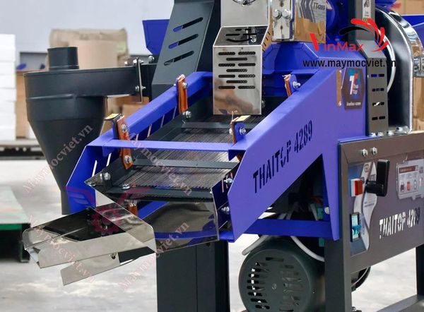 Máy xát gạo nghiền cám bầu gió Vinmax VMG4289