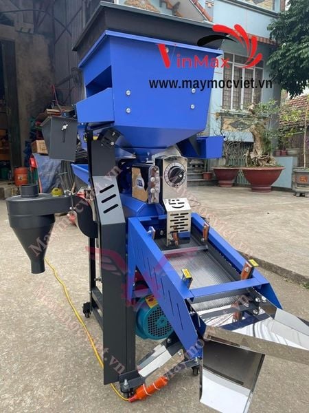 Máy xát gạo nghiền cám bầu gió Vinmax VMG4289