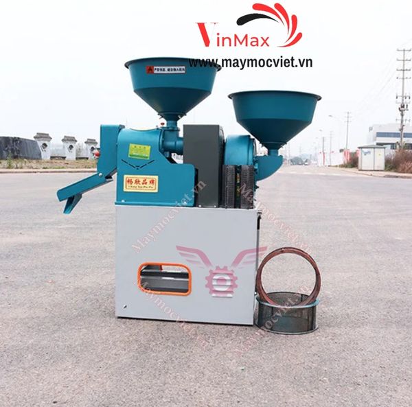 Máy xát gạo mini 3 chức năng Vinmax VMHA555