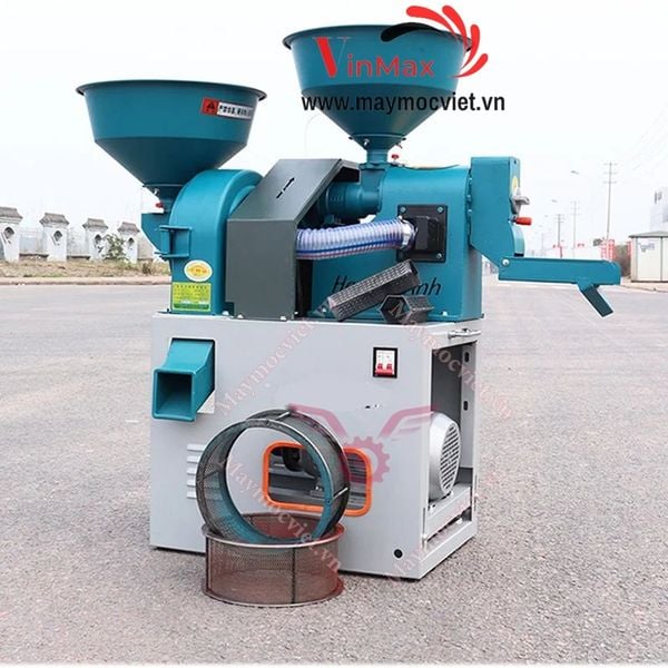 Máy xát gạo mini 3 chức năng Vinmax VMHA555