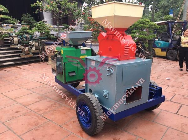 Máy xát gạo liên hoàn lưu động Vinmax XGLD1000